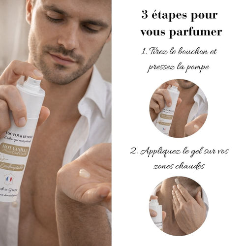 3 étapes pour vous parfumer avec le Musc Pour Homme